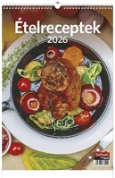 Toptimer 23.01236 Falinaptár  t094 220x330mm álló ételreceptek 2026. kép