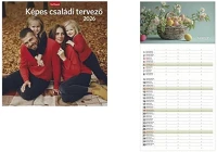 Toptimer 23.01258 Falinaptár  t098 290x580mm álló képes családi tervező 2026. kép