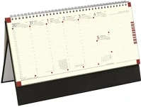 Toptimer 23.0220101 Asztali naptár kép nélküli  c051 álló sárga lapos fekete 2026. kép