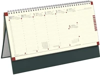 Toptimer 23.0220105 Asztali naptár kép nélküli  c051 álló sárga lapos zöld 2026. kép