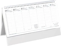 Toptimer 23.02203 Asztali naptár kép nélküli  t051 álló fehér lapos papír táblás 2026. kép