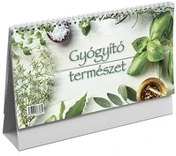 Toptimer 23.02214 Asztali naptár képes  t058 álló fehér lapos gyógyító természet 2026. kép