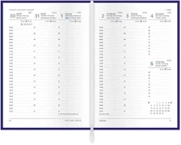 Toptimer 23.0328210 Határidőnapló  joy j012 b/6 heti fehér lapos lila metalizált 2026. kép
