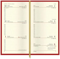 Toptimer 23.0721103 Zsebnaptár  classic c035 álló sárga lapos kék 2026. kép