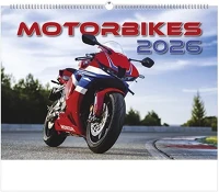 Toptimer 23.09432 Falinaptár  t092 450x315mm fekvő motorbikes 2026. kép