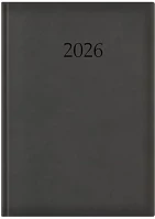 Toptimer 23.0982101 Határidőnapló  wide w024 a/4 napi fehér lapos fekete 2026. kép