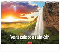 Toptimer 25T9300-10F Falinaptár  t093 420x310mm fekvő varázslatos tájakon 2025. kép