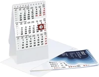 Toptimer T071 Speditőr naptár  t071 álló asztali 3 havi fehér lapos 2027 kép