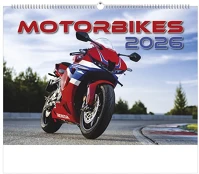 Toptimer T9200-13F Falinaptár  t092 450x315mm fekvő motorbikes 2026. kép