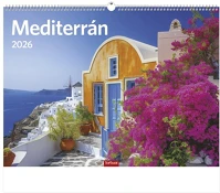 Toptimer T9300-20F Falinaptár t093 420x310mm fekvő mediterrán 2026. kép