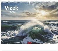 Toptimer T9300-23F Falinaptár  t093 420x310mm fekvő vizek 2026. kép