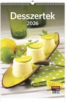 Toptimer T9400-14A Falinaptár  t094 220x330mm álló desszertek 2026. kép