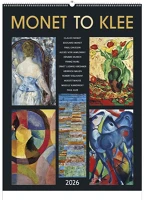 Toptimer T9600-13A Falinaptár  t096 420x560mm álló monet to klee 2026. kép