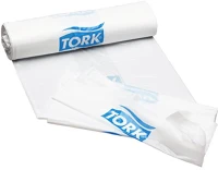 Tork 20 L, B2 Hulladékgyűjtő zsák, 20 l, b2 rendszer, fehér kép