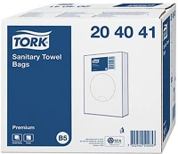 Tork 204041 B5 Higiéniai intimtasak  204041 b5 rendszerbe  25db/doboz 48 doboz/karton kép
