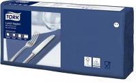 Tork 477215 SÖTÉTKÉK Szalvéta 2 rétegű 1/4 hajtás lapméret: 32,8 x 32,5 cm 200 lap/csomag kép