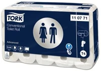 Tork COR_KHH536 Toalettpapír, t4 rendszer, 2 rétegű, 12,5 cm átmérő, advanced, fehér kép