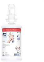Tork COR_KHH744 Kézfertőtlenítő gél, alkoholos, 1 l, s4 rendszer, átlátszó kép