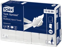 Tork DA503XSZHT130289 Kéztörlő h2 advanced interfold, soft, 2r., 180lap/csg, 21csg/karton kép