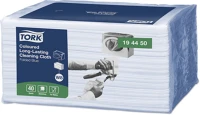 Tork DA503XSZHT194450 tisztítókendő w8 többször használható, hajtogatott, kék 38,5x32, 40db kép