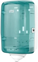 Tork DA503XSZHT473167 Adagoló reflex m3 mini belsőmagos kéztörlő, türkiz/fehér kép