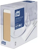 Tork DA503XSZHT474637 evőeszköztartó advanced 2r., 39x23cm, natúr+fehér színű szalvéta kép