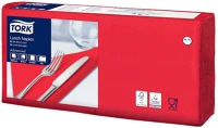 Tork DA503XSZHT477210 Szalvéta lunch advanced 33/2 piros, 200 lap/csg, 10csg/karton kép