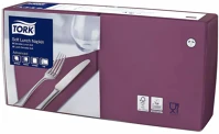 Tork DA503XSZHT477865 szalvéta soft lunch advanced 33/3 bíbor, 150 lap/csg, 10csg/karton kép