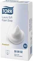 Tork DA503XSZHT500902 Habszappan s3 premium, 800ml/db, 4db/karton kép