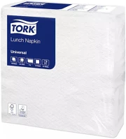 Tork DA503XSZHT509335 Szalvéta universal 30/1, fehér, 100lap/csg, 28csg/karton kép