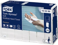 Tork H2 TORK_100288 FEHÉR Kéztörlő 2 rétegű hajtogatott 110 lap/csomag 21 csomag/karton premium kép
