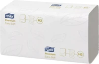 Tork H2 TORK_100297 FEHÉR Kéztörlő 2 rétegű hajtogatott 100 lap/csomag 21 csomag/karton premium kép