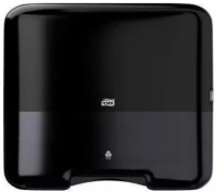Tork H3 TORK_553108 FEKETE Adagoló hajtogatott kéztörlőhöz műanyag fali elevation singlefold mini kép