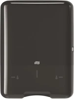 Tork SINGLEFOLD H3 TORK_553008 FEKETE Adagoló hajtogatott kéztörlőhöz műanyag fali elevation kép
