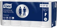Tork T4 TORK_110782 FEHÉR Toalettpapír 3 rétegű kistekercses átmérő: 12 cm 250 lap/tekercs 30 kép