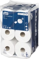 Tork TORK_472193 FEHÉR Toalettpapír 2 rétegű közületi átmérő: 14,9 cm laponkénti 12 tekercs/karton advanced smart one® mini _472193 fehér kép