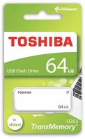 Toshiba BVC2-THN-U203W0640E4 Thosiba 64gb u203 usb 2.0 pendrive - fehér kép