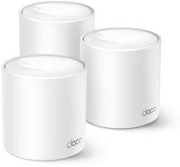 Tp-link 300MBPS 2,4GHZ + 1201MBPS 5GHZ; WPA3; WIFI6 Mesh WiFi AX1500 Deco X10 (3 pack kép