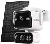 Tp-link C675D KIT Wireless kamera cloud kültéri dual + okos solar panel ip65, tapo c675d kit kép