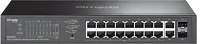 Tp-link ES220GP Switch 20x1000mbps(16xpoe+) + 2xsfp fémházas easy smart (omada), kép