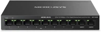 Tp-link MS110CMP Mercusys switch 8x100mbps(8xpoe+) + 2xlan(1000mbps), fémházas asztali/rackes kép