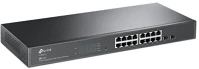 Tp-link SG2218 Switch 16x1000mbps + 2xgigabit sfp, menedzselhető, kép