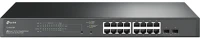 Tp-link SG2218P Switch 16x1000mbps(16xpoe+) + 2xgigabit sfp, menedzselhető, kép
