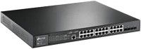 Tp-link SG3428MP Switch 24x1000mbps (24xpoe+) + 4x1gigabit sfp + 1xkonzol port, menedzselhető, kép