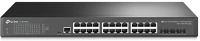 Tp-link SG3428X Switch 24x1000mbps + 4x10g sfp+ + 2xkonzol port, menedzselhető, kép