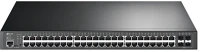 Tp-link SG3452P Switch 48x1000mbps (48xpoe+) + 4xgigabit sfp + 2xkonzol port, menedzselhető rackes, kép