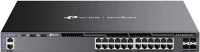 Tp-link SG6428XHP Omada 24-port gigabit stackable l3 managed poe+ switch with 4 10g slots kép