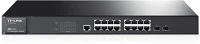 Tp-link T2600G-18TS Switch gigabit combo sfp  (tl-sg3216) 16 port + 2 port kép
