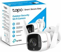 Tp-link TAPO C320W Ip wifi cső kamera -  (3mp, 4mm, kültéri ip66, h264, ir30m, sd, mikrofon, 9vdc) kép
