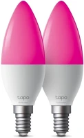Tp-link TAPO L430C(2-PACK) Led izzó wi-fi-s e14, multi color, váltakozó színekkel, kép